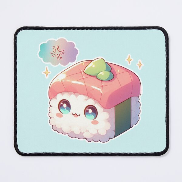 Item preview, Kawaii Sushi Manga Anime – Cute Chibi Japanese Food designed and sold by Sugar Wisdom .