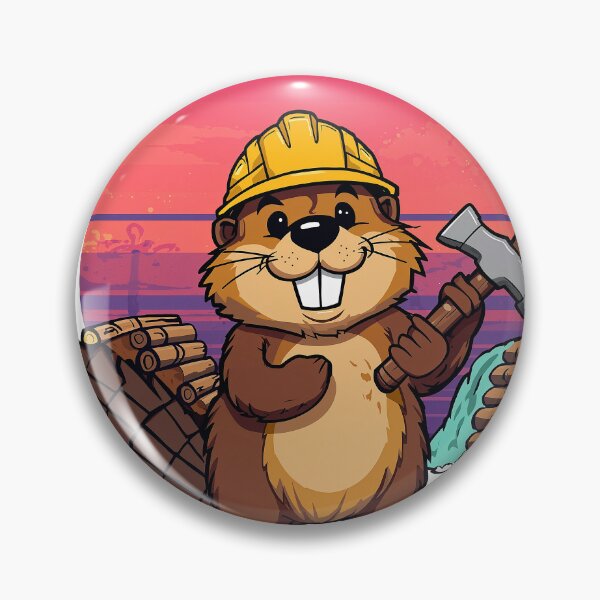 Item preview, Dam Good Builder – Funny Beaver Construction T-Shirt designed and sold by DamFineDesigns.