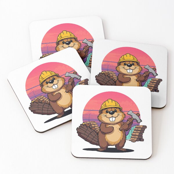 Item preview, Dam Good Builder – Funny Beaver Construction T-Shirt designed and sold by DamFineDesigns.