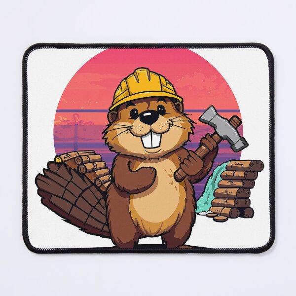 Item preview, Dam Good Builder – Funny Beaver Construction T-Shirt designed and sold by DamFineDesigns.