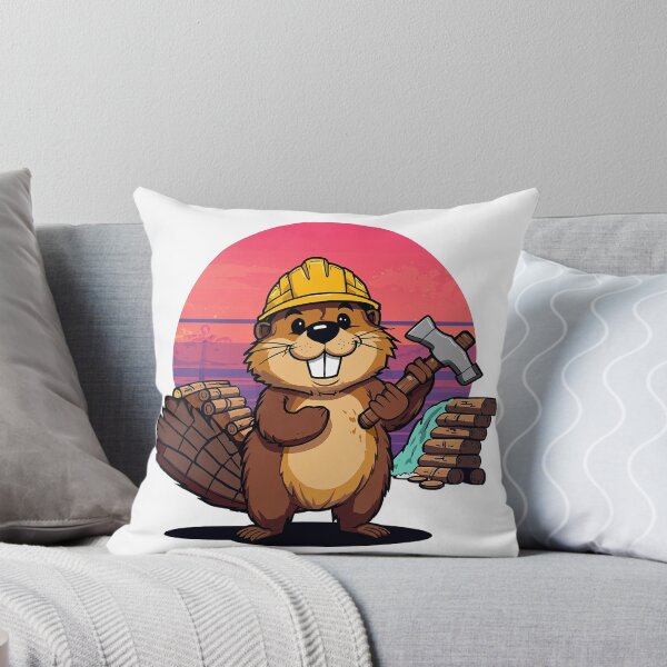 Item preview, Dam Good Builder – Funny Beaver Construction T-Shirt designed and sold by DamFineDesigns.