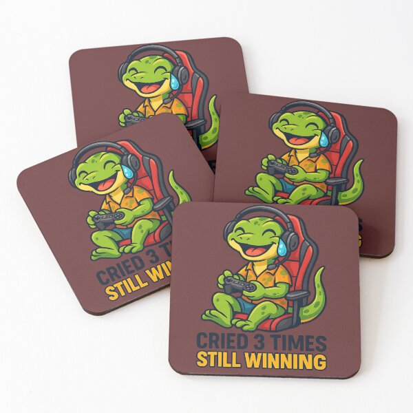 Item preview, Cried 3 Times, Still Winning designed and sold by FunnySignalStudio.