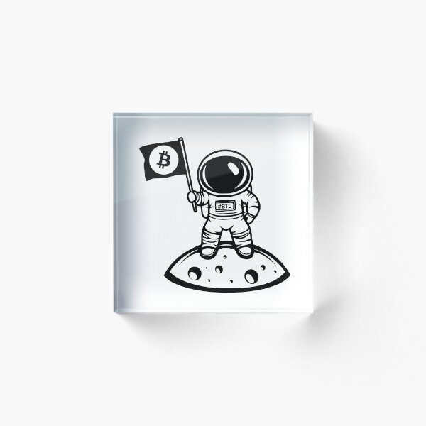 Item preview, Bitcoin to the Moon designed and sold by sheprint.