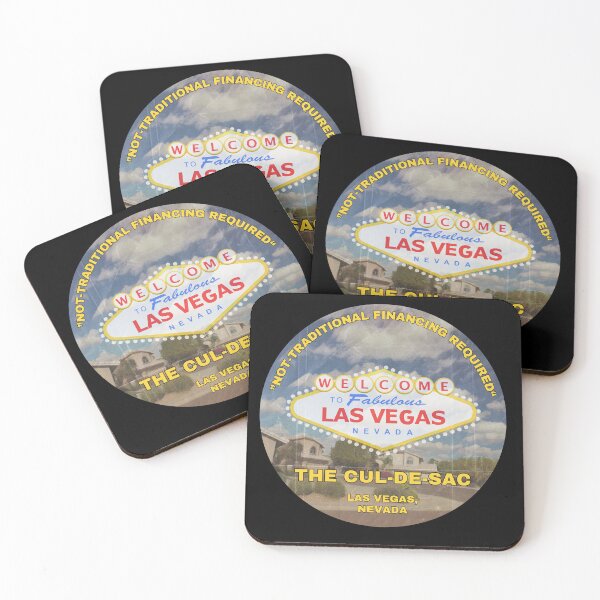 Item preview, The Vegas Cul-De-Sac | Polygamy Reality Show Parody Art Print designed and sold by Parasocialite.