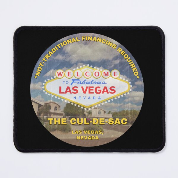 Item preview, The Vegas Cul-De-Sac | Polygamy Reality Show Parody Art Print designed and sold by Parasocialite.