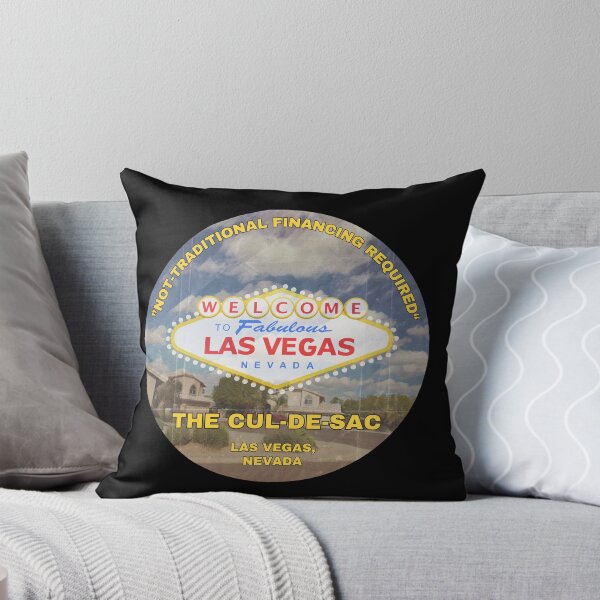 Item preview, The Vegas Cul-De-Sac | Polygamy Reality Show Parody Art Print designed and sold by Parasocialite.