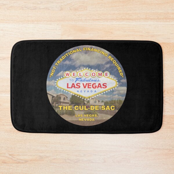 Item preview, The Vegas Cul-De-Sac | Polygamy Reality Show Parody Art Print designed and sold by Parasocialite.