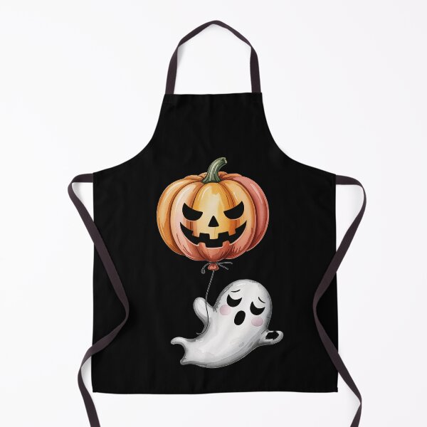 Item preview, ghost and jack o lantern balloon, designed and sold by jkrphoto.
