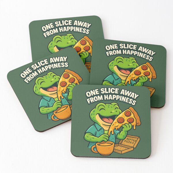 Item preview, One Slice Away from Happiness designed and sold by FunnySignalStudio.