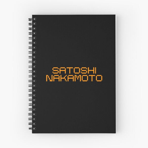 Item preview, Satoshi Nakamoto – Bitcoin Pixel Art Typography Design designed and sold by CyberRex.