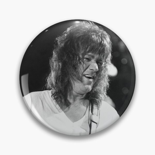 Aperçu de l'œuvre Eddie VanHalen - Photographie NB créée et vendue par ConcertImages.