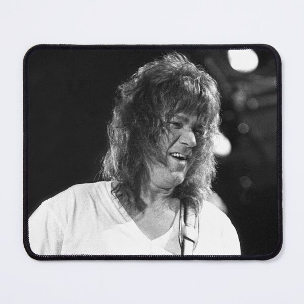 Item preview, Eddie VanHalen - BW Photograph designed and sold by ConcertImages.