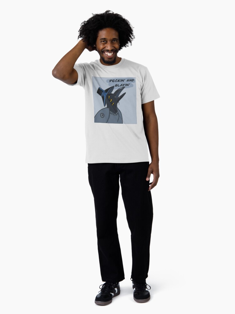 Kpop Demon Hunters bird is Peckin’ and Slayin’ Classic T-Shirt