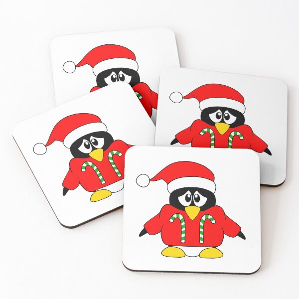 Item preview, Festive Christmas Animals Penguin designed and sold by Sartoris Art.