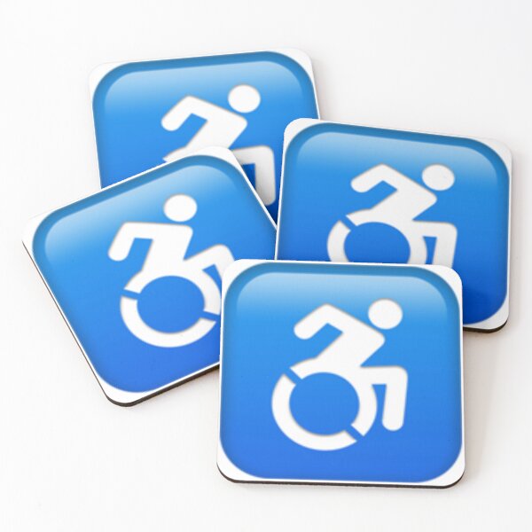 Item preview, Wheelchair Symbol Emoji designed and sold by Popular-Gifts.