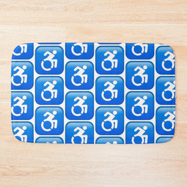 Item preview, Wheelchair Symbol Emoji designed and sold by Popular-Gifts.