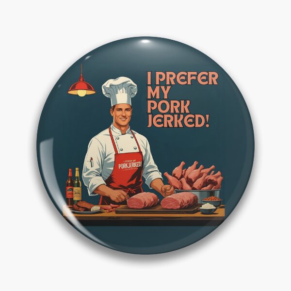 Item preview, I prefer my pork jerked! designed and sold by NicMacTees.