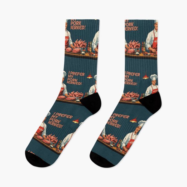 Item preview, I prefer my pork jerked! designed and sold by NicMacTees.