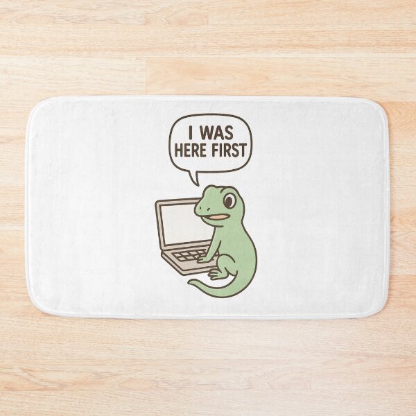 Item preview, Lizard Meme I Was Here First designed and sold by Ketsuruii shop.