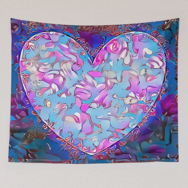 Item preview, Pink rose heart designed and sold by AndroidZ.