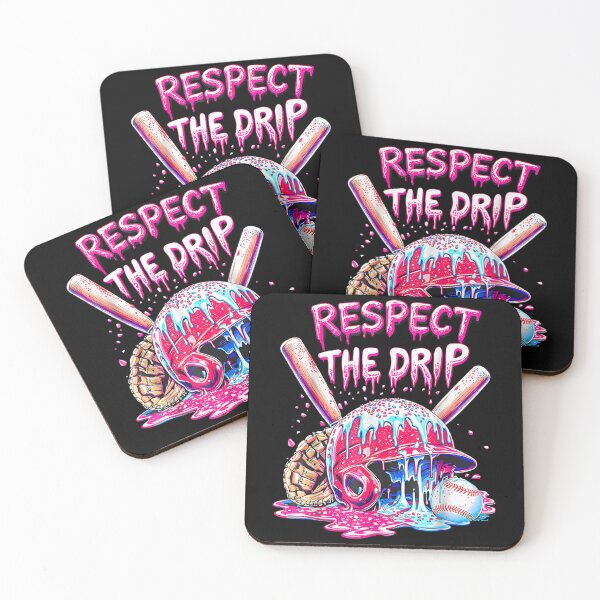 Item preview, Respect The Drip Baseball  For Boys Ice Cream Drip designed and sold by BASKF.