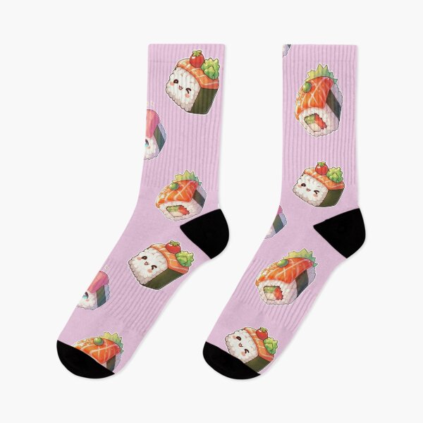 Item preview, Kawaii Sushi Manga Anime – Cute Chibi Japanese Food designed and sold by Sugar Wisdom .