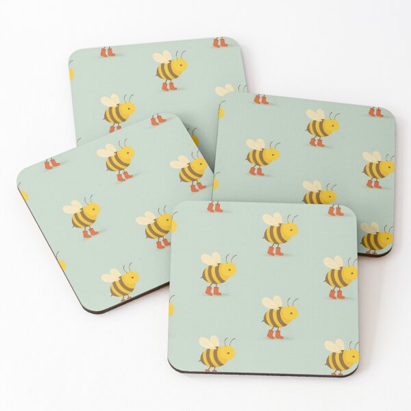 Item preview, Whimsical Bee Art – Cute & Playful Nature Illustration designed and sold by TheContentCouch.