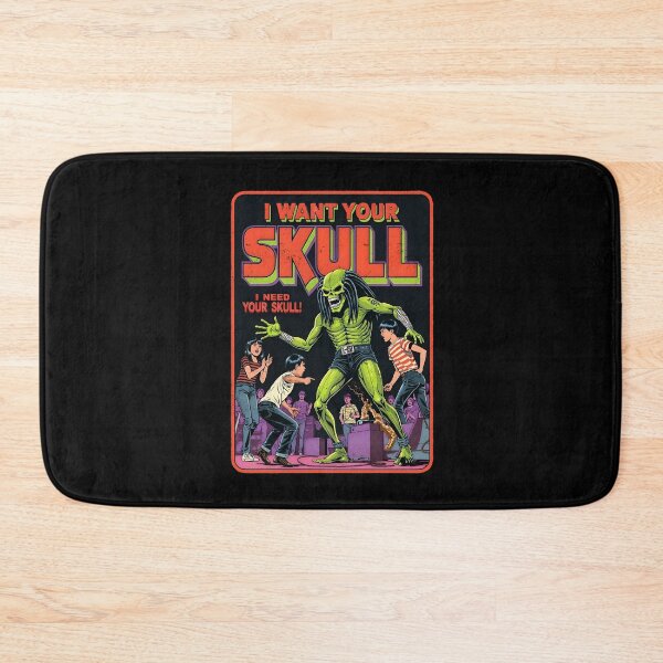 Item preview,  I Want Your Skull | Retro Punk Rock Horror Art designed and sold by Vintagenaut Co..