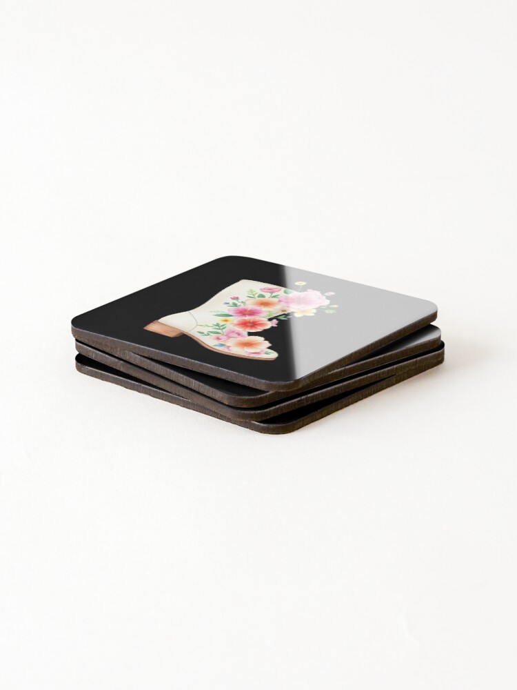 Thumbnail 4 of 5, Coasters (Set of 4), Spring Boot designed and sold by GraphicsClub.