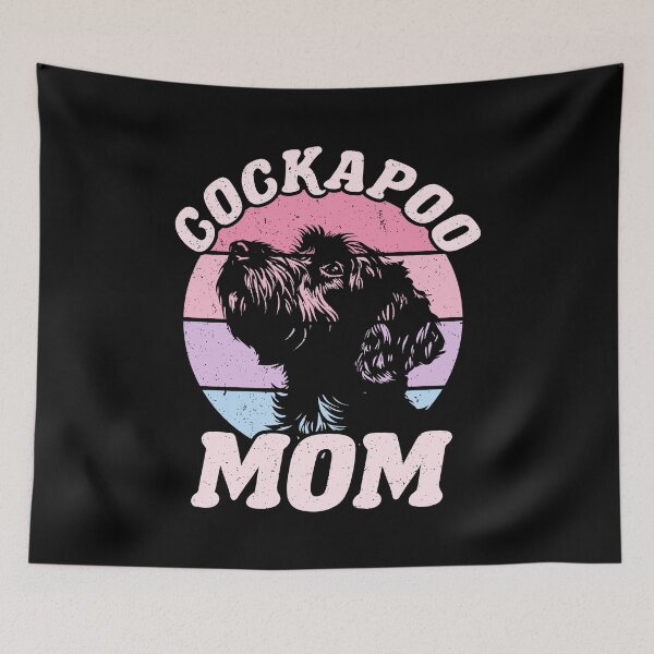 Item preview, cockapoo Mom Dog Funny Mother's Day retro vintage designed and sold by RayanPod.