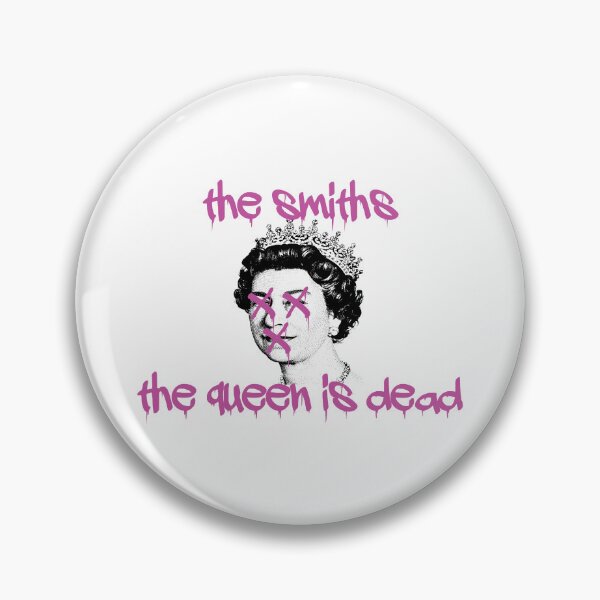 Item preview, The Smiths, The Queen is dead  (pink text) designed and sold by Manchester Design Studio.