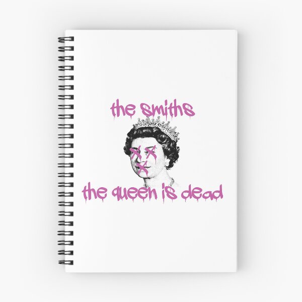 Item preview, The Smiths, The Queen is dead  (pink text) designed and sold by Manchester Design Studio.