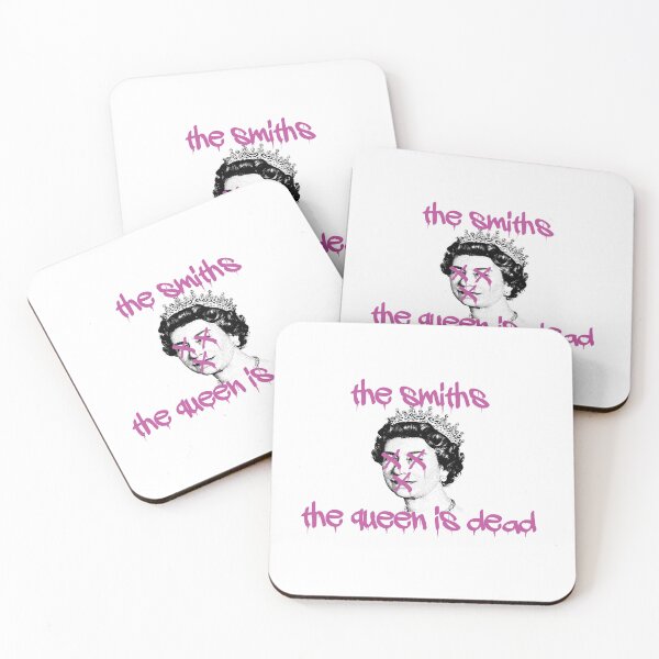 Item preview, The Smiths, The Queen is dead  (pink text) designed and sold by Manchester Design Studio.