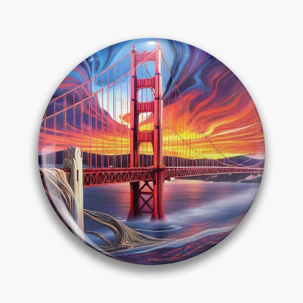 Item preview, Golden Gate Reverie designed and sold by ArtBarnes.