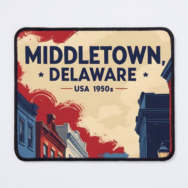 Item preview, Middletown Delaware USA Vintage Travel Tourism designed and sold by TravelersGems.