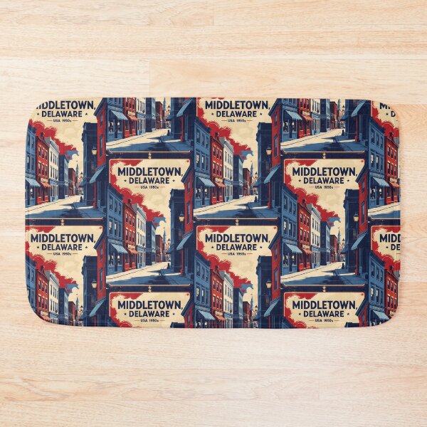 Item preview, Middletown Delaware USA Vintage Travel Tourism designed and sold by TravelersGems.
