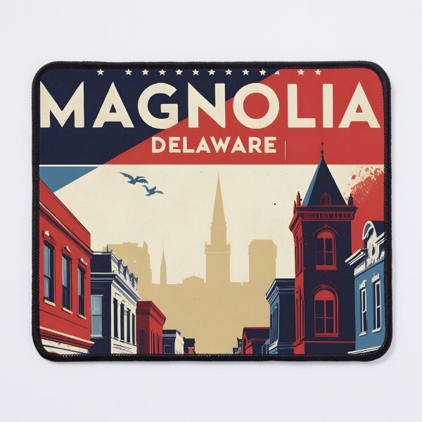 Item preview, Magnolia Delaware USA Vintage Travel Tourism designed and sold by TravelersGems.