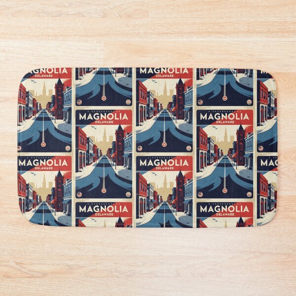 Item preview, Magnolia Delaware USA Vintage Travel Tourism designed and sold by TravelersGems.
