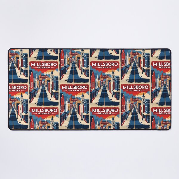 Item preview, Millsboro Delaware USA Vintage Travel Tourism designed and sold by TravelersGems.