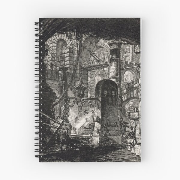 Item preview, Giovanni Battista Piranesi - Carceri d'invenzione. Plate XVI designed and sold by Onodera.
