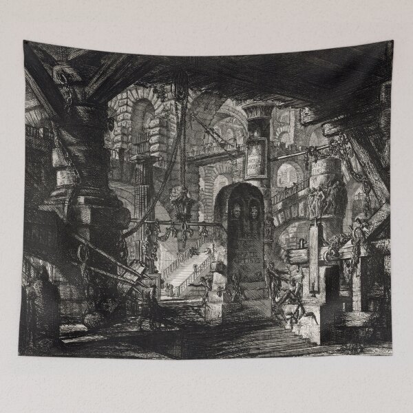 Item preview, Giovanni Battista Piranesi - Carceri d'invenzione. Plate XVI designed and sold by Onodera.