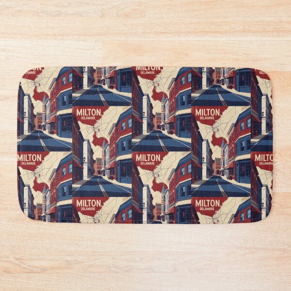 Item preview, Milton Delaware USA Vintage Travel Tourism designed and sold by TravelersGems.