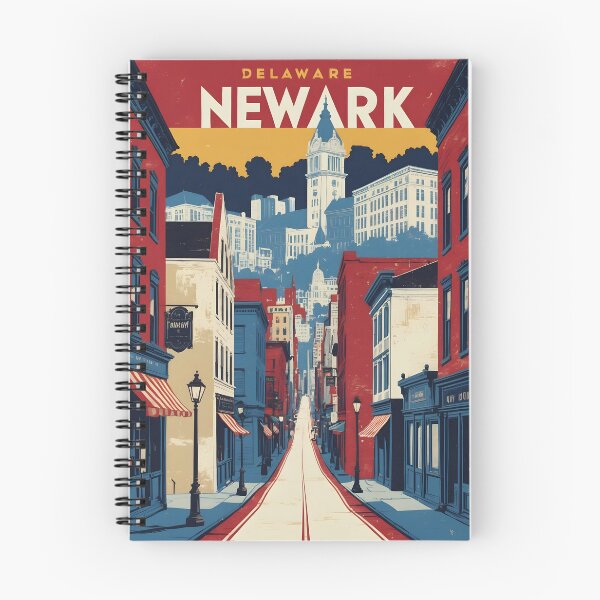 Item preview, Newark Delaware USA Vintage Travel Tourism designed and sold by TravelersGems.