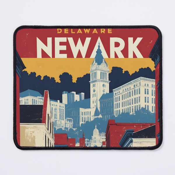 Item preview, Newark Delaware USA Vintage Travel Tourism designed and sold by TravelersGems.