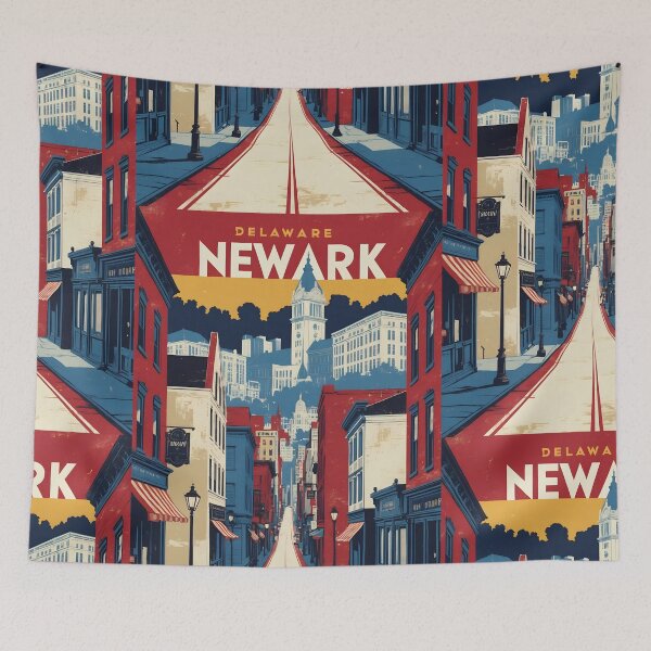 Item preview, Newark Delaware USA Vintage Travel Tourism designed and sold by TravelersGems.
