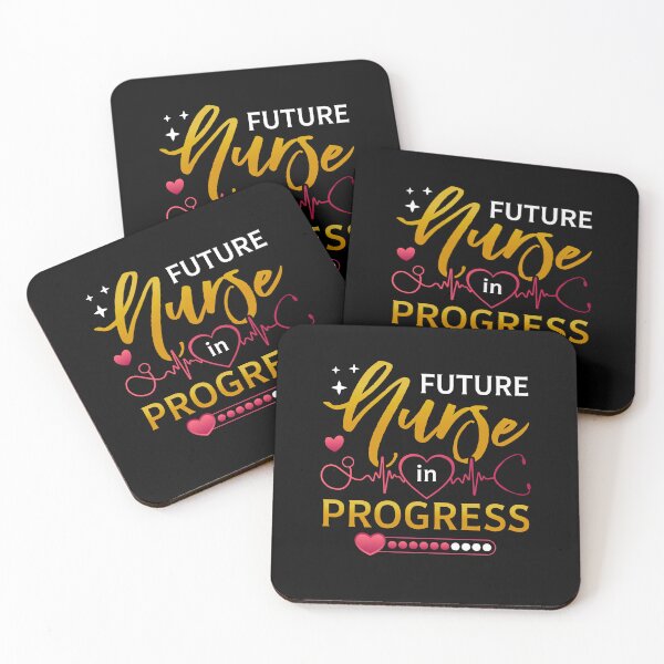 Item preview, Future Nurse in Progress – Inspirational Nursing Student designed and sold by MuniraWearify.