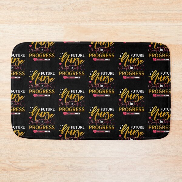 Item preview, Future Nurse in Progress – Inspirational Nursing Student designed and sold by MuniraWearify.
