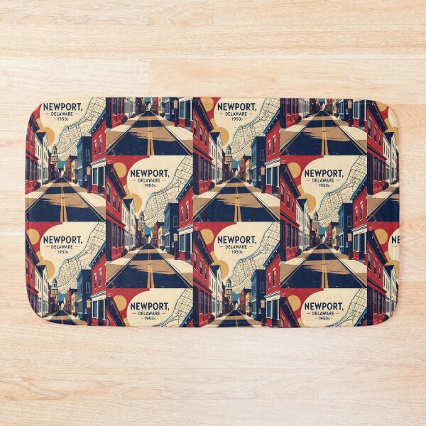 Item preview, Newport Delaware USA Vintage Travel Tourism designed and sold by TravelersGems.