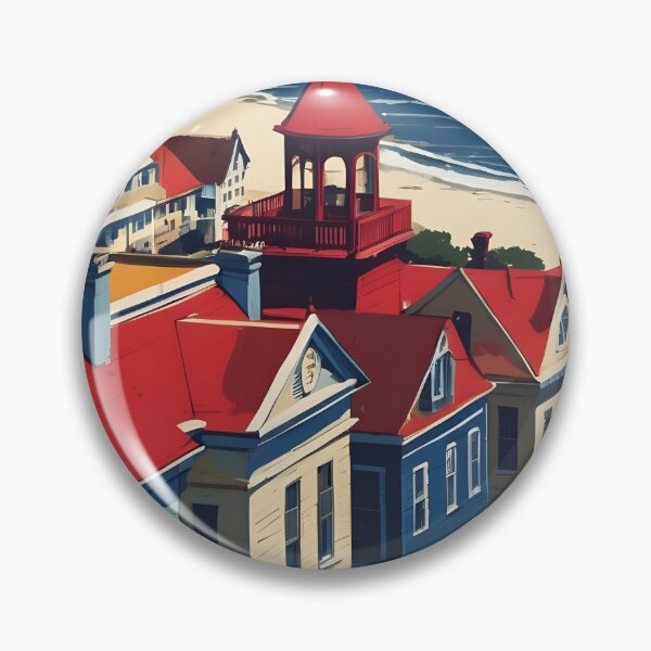 Item preview, Ocean View Delaware USA Vintage Travel Tourism designed and sold by TravelersGems.