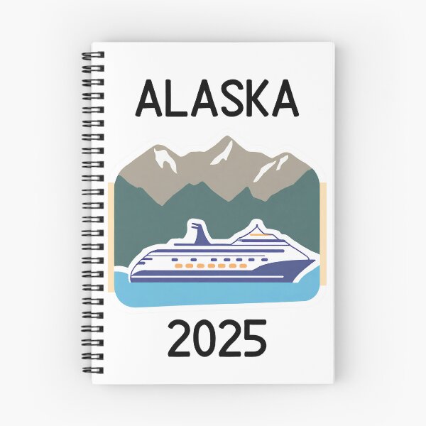 Item preview, Cruise Alaska 2025 with mountains designed and sold by TouchofAlaska.